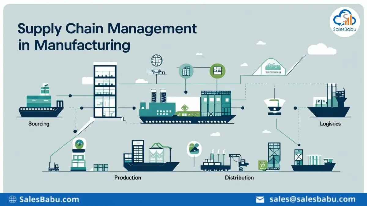 Managing the Supply Chain with manufacturing CRMsoftware